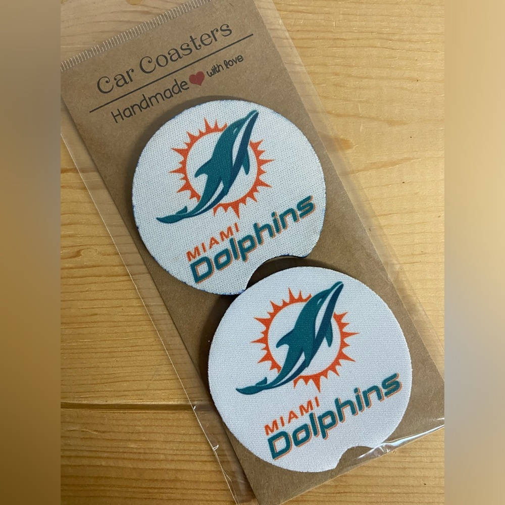 NFL Car Coasters